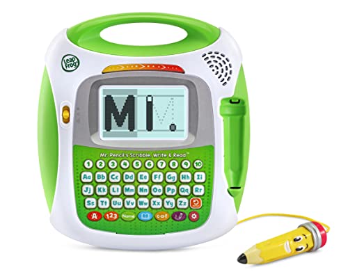 LeapFrog Mr Pencil Scribble Schreiben und Lesen, Spielzeug für 3 Jahre alt, Zahlen lernen, Formen & Wörter üben, Schreiben üben, interaktives Geschenk für Kinder Alter 3 4 5+ Jahre Englische Version von LeapFrog