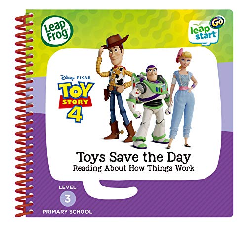 Leapfrog 465003 Toy Story 4 Aktivitätsbuch, Mehrfarbig, 18.7 x 17.8 x 1.8cm von LeapFrog
