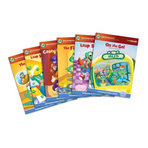 Leapfrog Tag Learn To Read Series Short Vowels Phonics Books von LeapFrog