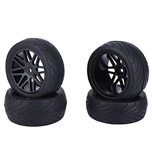 Leapiture RC-Autorreifen 1/10 RC-Auto Reifen RC und Reifen Universal 85-mm-Gummi- für Offroad-Fernbedienungssteuerautos und Upgrades von Leapiture