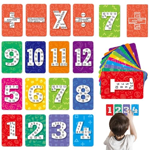 Additions -Subtraktions -Flash -Karten, Multiplikations -Flash -Karten | Mehrzweckkinder arithmetische Flash -Karten | Ergänzung Subtraktionslernhilfe, kreative Mathematikspiele für Additions -Subtraktions -Flash -Karten, Multiplikations -Flash -Karten | Mehrzweckkinder arithmetische Flash -Karten | Ergänzung Subtraktionslernhilfe, kreative Mathematikspiele für von LearnLyrics
