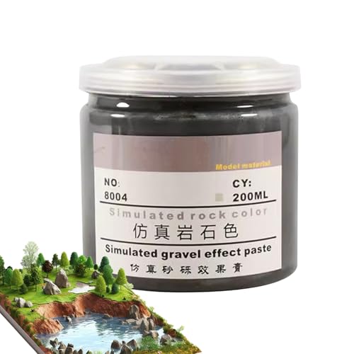 Basing Mud für Miniatur - Realistische Bodentextur Paste, Acryl Modellierschlamm für Diorama Bases | Perfekt für Tabletop Wargames und Modelle, Dicke Konsistenz für Bildhauerei, schnell trocknend für Basing Mud für Miniatur - Realistische Bodentextur Paste, Acryl Modellierschlamm für Diorama Bases | Perfekt für Tabletop Wargames und Modelle, Dicke Konsistenz für Bildhauerei, schnell trocknend für von LearnLyrics