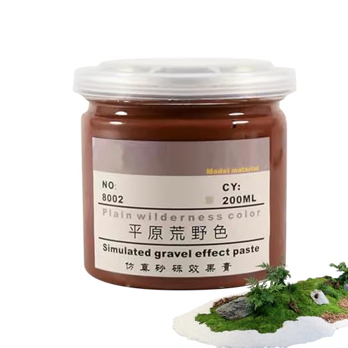 Basing Mud für Miniatur - Strukturierte Geländemodellierpaste, realistischer Bodeneffekt für Miniaturen | Acrylschlamm für Basen und Dioramen, einfache Anwendung mit Spatel, schnell trocknende Formel Basing Mud für Miniatur - Strukturierte Geländemodellierpaste, realistischer Bodeneffekt für Miniaturen | Acrylschlamm für Basen und Dioramen, einfache Anwendung mit Spatel, schnell trocknende Formel von LearnLyrics