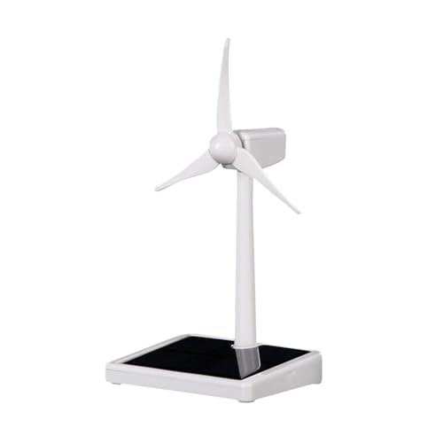 Bildungsschreibtisch Windmühle - Solar Power Science Model, Creative Craft Ornament | Lernen für erneuerbare Energien Lernversorgung, Miniatur -DIY -Windkraftanlagenmodell mit Solarpanel für Garden Ho Bildungsschreibtisch Windmühle - Solar Power Science Model, Creative Craft Ornament | Lernen für erneuerbare Energien Lernversorgung, Miniatur -DIY -Windkraftanlagenmodell mit Solarpanel für Garden Ho von LearnLyrics