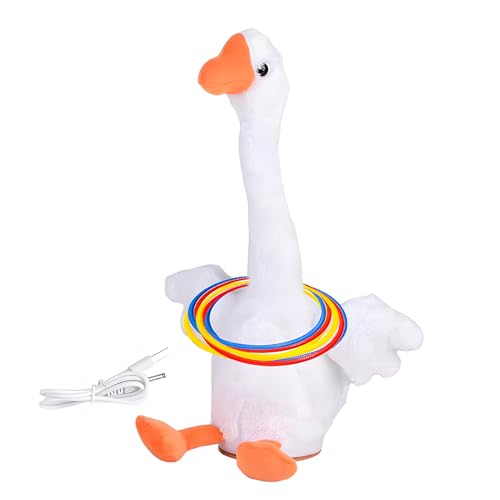Elektronisches Wurfspiel - Enten Ring Spielzeug, Niedliches Tiergerät | USB Wiederaufladbares Outdoor Spielzeug, Lustiges Wurfspiel für Garten, Zuhause, Party, Kindergeburtstag, Hof, Freizeit Elektronisches Wurfspiel - Enten Ring Spielzeug, Niedliches Tiergerät | USB Wiederaufladbares Outdoor Spielzeug, Lustiges Wurfspiel für Garten, Zuhause, Party, Kindergeburtstag, Hof, Freizeit von LearnLyrics