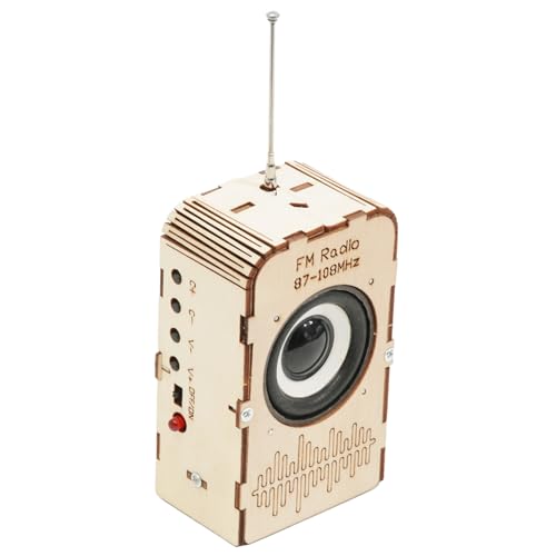 FM-Radio-Set, elektronisch, wissenschaftliche Erfahrung – Lernspielzeug für Projekte Jugendliche Erwachsene Geschenke Geburtstag Familie Freunde von LearnLyrics