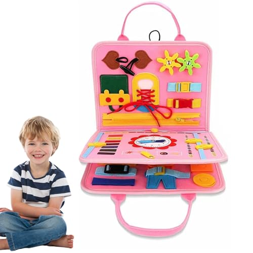 Fühlte Sich Geschäftig - Bildungsspielzeug, Kleinkind -Lernaktivität Set | Interaktiver Fine Motor Skills Trainer, Sensory Skill Development Toy Mit Weichem Spiel Für Homeschool -Flugzeugfa Fühlte Sich Geschäftig - Bildungsspielzeug, Kleinkind -Lernaktivität Set | Interaktiver Fine Motor Skills Trainer, Sensory Skill Development Toy Mit Weichem Spiel Für Homeschool -Flugzeugfa von LearnLyrics