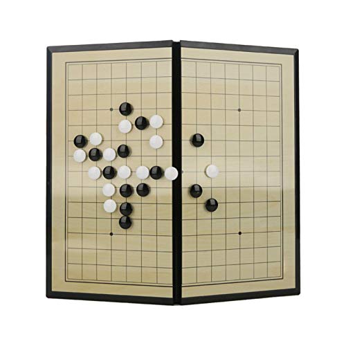 Go Brettspiel,Go-Spiel magnetisch Klappbrett Lernspiele, Magnetisches Schachspiel mit Holzbrett, Magnetspiel 20 Magnetsteine, Reisen Magnet Spiel Chess Game, Brettspiel Go Brettspiel,Go-Spiel magnetisch Klappbrett Lernspiele, Magnetisches Schachspiel mit Holzbrett, Magnetspiel 20 Magnetsteine, Reisen Magnet Spiel Chess Game, Brettspiel von LearnLyrics