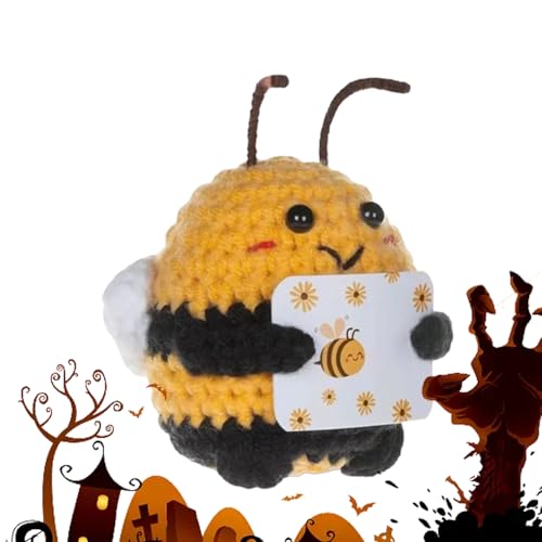 Häkeln für Hausdekoration, handgehäkelt, Tischdekoration in Bienenform, handgewebt, für Erwachsene und Erwachsene, Nachttisch, Innendekoration Häkeln für Hausdekoration, handgehäkelt, Tischdekoration in Bienenform, handgewebt, für Erwachsene und Erwachsene, Nachttisch, Innendekoration von LearnLyrics