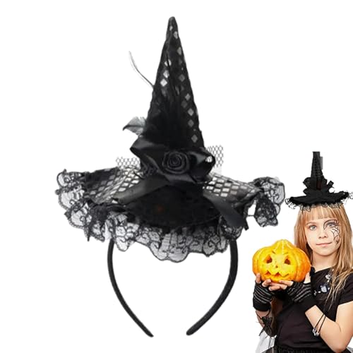 Halloween-Hexen-Stirnband – -Reifen, modische Halloween-Stirnbänder | Eleganter Hula-Hula-Hula-Hula-Hula-Hut-Kostümhut, Festival-Repräsentationshut Halloween-Hexen-Stirnband – -Reifen, modische Halloween-Stirnbänder | Eleganter Hula-Hula-Hula-Hula-Hula-Hut-Kostümhut, Festival-Repräsentationshut von LearnLyrics