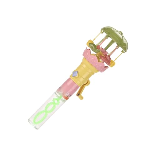Kinder Seifenblasenstab - Manueller Leuchtender Bläser - Tragbarer Interaktiver Bubble Maker für Kinder – Spaß bei Gartenpartys, Geburtstagen, Ostern, Weihnachten & Halloween von LearnLyrics