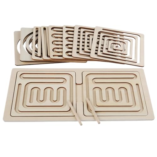 Labyrinth-Spiel aus , Labyrinth-Puzzlespiel | Labyrinth Aktivitätsboard, Pen Control Training Board für Bildung und Spaß von LearnLyrics