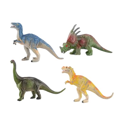 LearnLyrics Dinosaurierspielzeug, Spielzeugdinosaurierfiguren | Set von 4 Dinosauriermodellen Figuren | Sammlerminiaturen, realistische Kuchen -, Tierfiguren, Ostereierfüller für Kinderjungen LearnLyrics Dinosaurierspielzeug, Spielzeugdinosaurierfiguren | Set von 4 Dinosauriermodellen Figuren | Sammlerminiaturen, realistische Kuchen -, Tierfiguren, Ostereierfüller für Kinderjungen von LearnLyrics