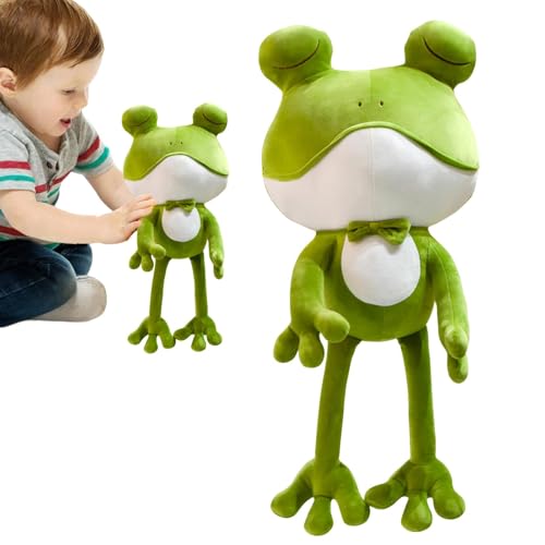 LearnLyrics Froschspielzeug für Frosch | Grünes Plüschtier von 53,8 cm (53 cm), interaktives Spielzeug, Plüschtier Frosch grün für Zuhause, Büro, Mädchen von LearnLyrics