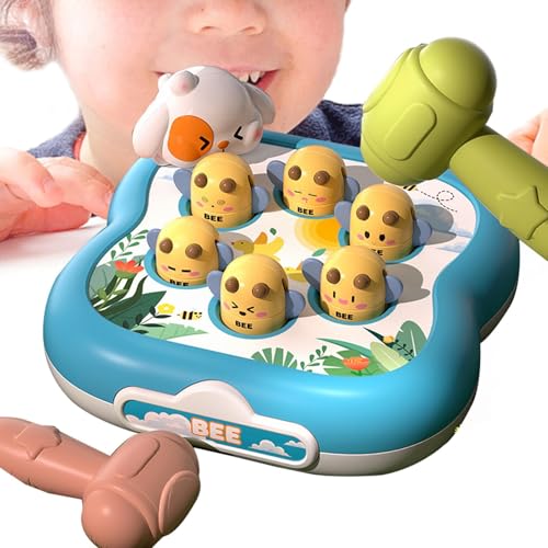 LearnLyrics Hammerspiel, Spielzeug für Kleinkinder – Lernspielzeug zum Hämmern für Kleinkinder, interaktives Schlagspielzeug, frühes Entwicklungsspiel für Kleinkinder, Mädchen und LearnLyrics Hammerspiel, Spielzeug für Kleinkinder – Lernspielzeug zum Hämmern für Kleinkinder, interaktives Schlagspielzeug, frühes Entwicklungsspiel für Kleinkinder, Mädchen und von LearnLyrics
