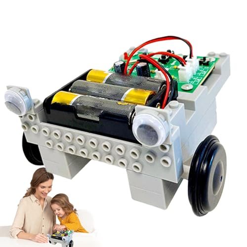 Intelligentes Roboterauto, Programmierroboter – mechanischer Codierungsroboter, Lernspielzeug, Spielzeug-Codierung, programmierbarer Roboter für Jugendliche und Jugendliche Intelligentes Roboterauto, Programmierroboter – mechanischer Codierungsroboter, Lernspielzeug, Spielzeug-Codierung, programmierbarer Roboter für Jugendliche und Jugendliche von LearnLyrics