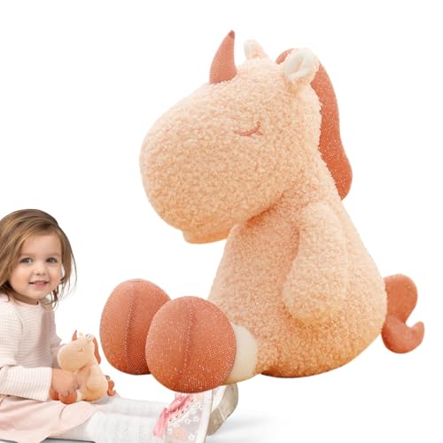 LearnLyrics Nettes Plüschspielzeug, süßes gefülltes Tier,9 Zoll weiches Tierspielzeug | Herrliche Kuscheln, schlafender Begleiter für Sofa, Schlafzimmer von LearnLyrics