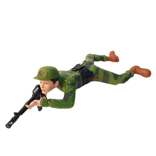 LearnLyrics Set von 100 Figuren von Soldaten der grünen Armee, 2,5 bis 3,8 cm, in Plastik, Miniaturen, passenden Posen, für und Mädchen, Spielset, Geschenke, Miniaturzüge, Miniaturszenen LearnLyrics Set von 100 Figuren von Soldaten der grünen Armee, 2,5 bis 3,8 cm, in Plastik, Miniaturen, passenden Posen, für und Mädchen, Spielset, Geschenke, Miniaturzüge, Miniaturszenen von LearnLyrics