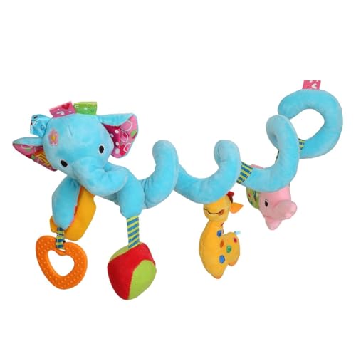 LearnLyrics Spielzeug für Wiege, Kinderwagen, Musik, Spielzeug aus Plüsch – Cartoon Children Supplies, weiche Tierrassel mit Ton für Wiege, Wiege, Korb LearnLyrics Spielzeug für Wiege, Kinderwagen, Musik, Spielzeug aus Plüsch – Cartoon Children Supplies, weiche Tierrassel mit Ton für Wiege, Wiege, Korb von LearnLyrics