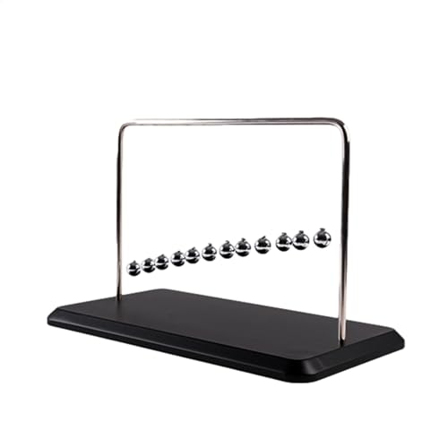 Pendelkugeln,Pendelkugeln Für Den Schreibtisch, 12 Bälle Newtons Cradle Balance Balls, Gebogenes Newton-Pendel, Schlangenförmiges Ornament Mit 12 Kugeln, Mechanisch Gebogene Pendelkugel, Geschenkbox. Pendelkugeln,Pendelkugeln Für Den Schreibtisch, 12 Bälle Newtons Cradle Balance Balls, Gebogenes Newton-Pendel, Schlangenförmiges Ornament Mit 12 Kugeln, Mechanisch Gebogene Pendelkugel, Geschenkbox. von LearnLyrics