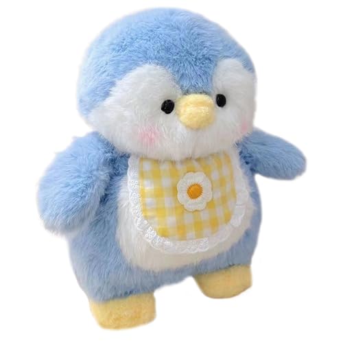 Penguin Gefülltes Tier - Weich Gefüllte Penguin -Puppen Mit Lätzchen, Kuschely Plüsch Penguin -Spielzeug | Kuschelige Plüsch -Tierpuppe, Gemütlicher Huggable Plüsch -Puppenbegleiter Für Schlafzeit -We von LearnLyrics