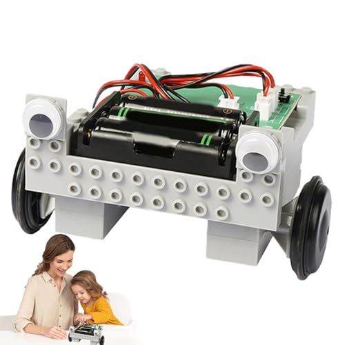 Programmierbarer Roboter für Auto, Codierungsspielzeug – mechanische Codierungsroboter, Lernspielzeug, Codierungsspielzeug, programmierbarer Roboter für Bambi von LearnLyrics