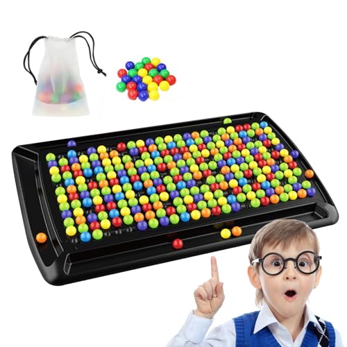 Regenbogen-Perlen-Entfernungsspiel, Regenbogen-Perlen-Entfernungsspiel, Farbsortierbrett – 288 x, Strategiespiel und Logik, Feinmotorik zur Verbesserung der Fähigkeiten Co Regenbogen-Perlen-Entfernungsspiel, Regenbogen-Perlen-Entfernungsspiel, Farbsortierbrett – 288 x, Strategiespiel und Logik, Feinmotorik zur Verbesserung der Fähigkeiten Co von LearnLyrics