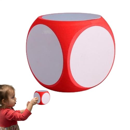 Schaumstoff-Würfel – große Schaumstoff-Würfel für große Blanko-Würfel, trocken abwischbarer Block, Buchstaben und Zahlen, Whiteboard, Würfel für Klassenzimmer, Spiel, Schaumstoff-Würfel – große Schaumstoff-Würfel für große Blanko-Würfel, trocken abwischbarer Block, Buchstaben und Zahlen, Whiteboard, Würfel für Klassenzimmer, Spiel, von LearnLyrics