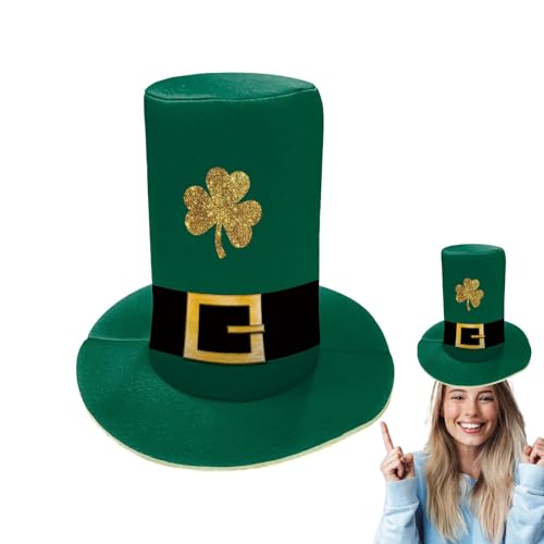 St. Patricks Party Hat, St. Patricks Day |perfekt zum Geben an Freunde, Familie oder Kollegen, eine s - Foto -Requisiten -Partyzubehör, Baumtopper St. Patricks Day Accessoires, Kostümzubehör von LearnLyrics