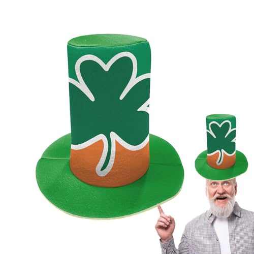St. Patricks Party Hat, St. Patricks Day |perfekt zum Geben an Freunde, Familie oder Kollegen, eine s - Foto -Requisiten -Partyzubehör, Baumtopper St. Patricks Day Accessoires, Kostümzubehör von LearnLyrics