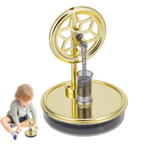 Stirlingmotor-Set, Motormodell-Set | Spielzeug Stromgenerator mit niedriger Temperatur, pädagogische Wissenschaftssets, Schreibtischdekoration für Erwachsene von LearnLyrics