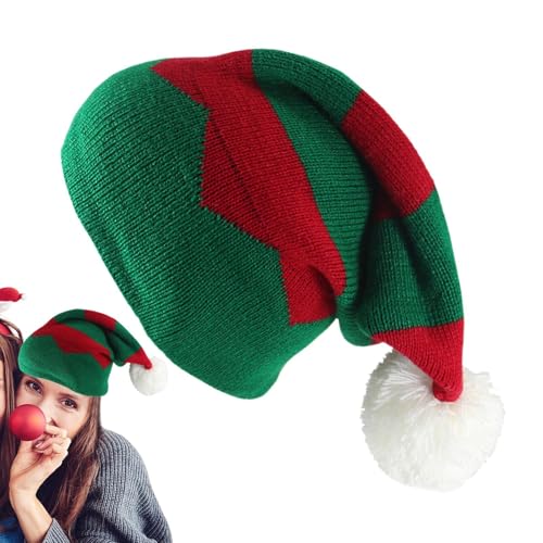 Strickmütze, Weihnachtsmannmütze, Winter, für Männer und Frauen, gestrickt, Unisex, für den Alltag, Outdoor, Partys, Veranstaltungen Strickmütze, Weihnachtsmannmütze, Winter, für Männer und Frauen, gestrickt, Unisex, für den Alltag, Outdoor, Partys, Veranstaltungen von LearnLyrics