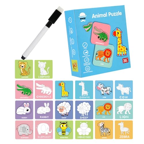 Vorschul-Puzzles Spielzeug,Vorschul-Puzzles, Cartoon Montessori Puzzles | Lernspielzeug, Vorschul-Lernaktivitäten für Kinder im Alter von 0–3 Jahren, Spielzeug von LearnLyrics