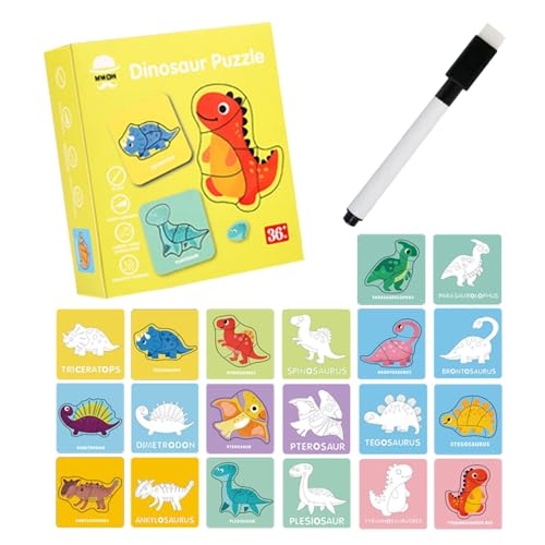 Vorschul-Puzzles Spielzeug,Vorschul-Puzzles - 10-teilige Cartoon-Puzzles für Kinder | Lernspielzeug für Kinder im Alter von 0–3 Jahren, Lernspielzeug, Rätselbrett, Spielzeug von LearnLyrics
