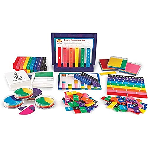 Learning Resources Großes Unterrichtspaket Rainbow Fraction – Bruchrechnen in Regenbogenfarben zum günstigen Preis von Learning Resources