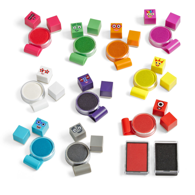 Learning Resources® Numberblocks Stampoline Park Stamp Activity Set von Learning Resources
