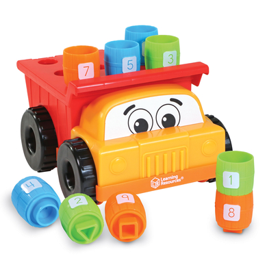 Learning Resources® Tony The Peg Stacker Dump Truck von Learning Resources