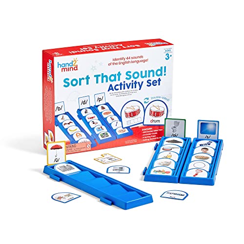 Learning Resources „Laute sortieren“ Aktivitätsset, Bildung englischer Phoneme, wissenschaftlich fundiertes Lernmaterial zum Lesenlernen, Buchstabenlaute, Hilfsmittel für die Logopädie, 3+ Learning Resources „Laute sortieren“ Aktivitätsset, Bildung englischer Phoneme, wissenschaftlich fundiertes Lernmaterial zum Lesenlernen, Buchstabenlaute, Hilfsmittel für die Logopädie, 3+ von hand2mind