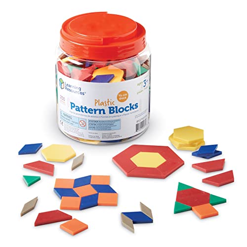 Learning Resources 0,5 cm Legeformen (250 Stück) von Learning Resources