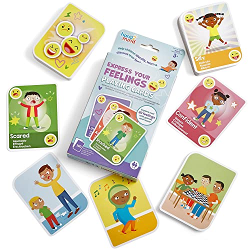 Learning Resources Spielkarten „Gefühle zeigen“, sozio-emotionale Lernaktivitäten, Ruhe-Ecke, Spielzeug für Therapeuten, Gefühle-Vokabelkarten für Kleinkinder, ab 3 Jahren Learning Resources Spielkarten „Gefühle zeigen“, sozio-emotionale Lernaktivitäten, Ruhe-Ecke, Spielzeug für Therapeuten, Gefühle-Vokabelkarten für Kleinkinder, ab 3 Jahren von hand2mind