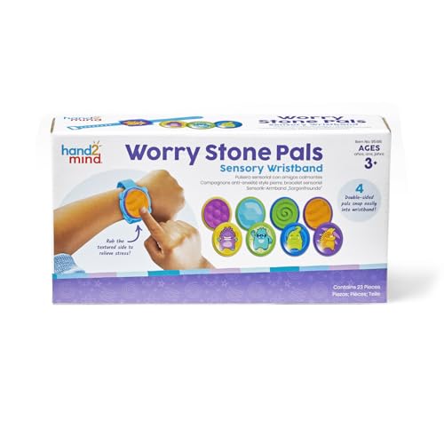 Learning Resources Sensorik-Armband „Sorgenfreunde“, Sorgenfreunde-Spielzeug zum Angst- und Stressabbau Learning Resources Sensorik-Armband „Sorgenfreunde“, Sorgenfreunde-Spielzeug zum Angst- und Stressabbau von hand2mind