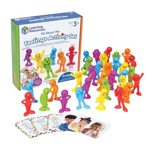 Learning Resources All About Me Aktivitätsset Gefühle – 54 Teile, ab 3 Jahren, sozio-emotionale Lernspiele für Kleinkinder, Kommunikationsspiele für Kinder, Mehrfarbig Learning Resources All About Me Aktivitätsset Gefühle – 54 Teile, ab 3 Jahren, sozio-emotionale Lernspiele für Kleinkinder, Kommunikationsspiele für Kinder, Mehrfarbig von Learning Resources