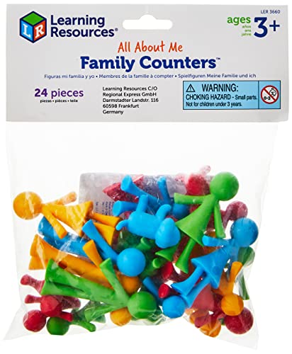 Learning Resources All About Me Spielfiguren Familie (24 Stück) von Learning Resources