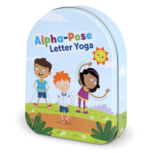 Learning Resources Alpha-Pose Buchstaben-Yoga, Lernspielzeug für Kinder ab 4 Jahren von Learning Resources