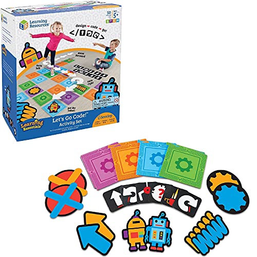 Learning Resources Auf die Plätze, fertig, Code!™ Spielset von Learning Resources