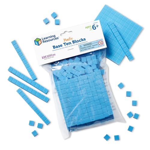 Learning Resources Base Ten Zehnersystemblöcke BasisSet, von Learning Resources