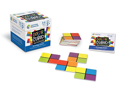 Learning Resources Quadrat-Strategiespiel „Colour Cubed“ von Learning Resources