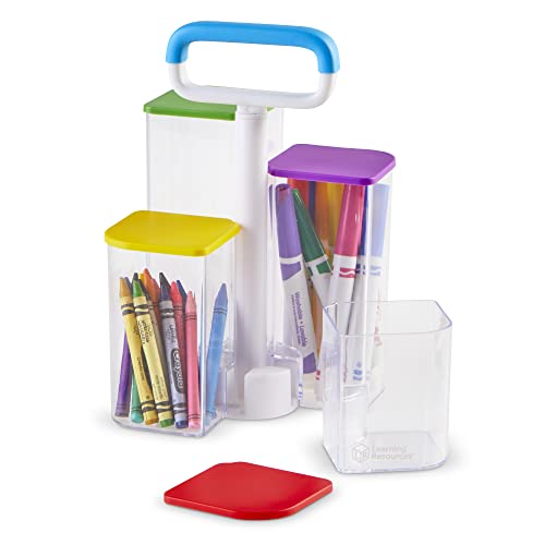 Learning Resources Create-a-Space Durchsichtige Behälter mit Tragegriff, Kinder Schreibtisch Organizer, stiftehalter Schreibtisch, Schreibtisch Organizer Kinder Jungen & Mädchen Learning Resources Create-a-Space Durchsichtige Behälter mit Tragegriff, Kinder Schreibtisch Organizer, stiftehalter Schreibtisch, Schreibtisch Organizer Kinder Jungen & Mädchen von Learning Resources