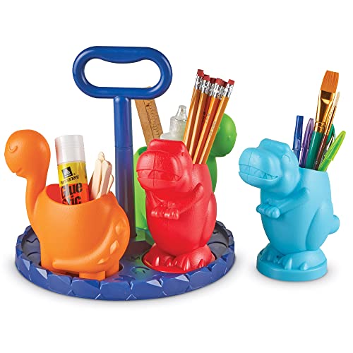 Learning Resources Create-a-Space Stiftehalter „Dinos“, Aufbewahrung für Mal- und Bastelmaterial, Stiftehalter für Ordnung im Kinderzimmer, Ordnung im Klassenzimmer, Utensilo für Schulmaterial Learning Resources Create-a-Space Stiftehalter „Dinos“, Aufbewahrung für Mal- und Bastelmaterial, Stiftehalter für Ordnung im Kinderzimmer, Ordnung im Klassenzimmer, Utensilo für Schulmaterial von Learning Resources