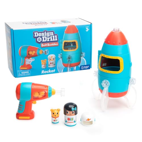 Learning Resources Design & Drill Bolt Buddies Rakete, kinder rakete spielzeug, astronaut spielzeug, entdeckerspielzeug, kinder akkuschrauber spielzeug, kinder rakete schrauben spielzeug, 3+ Learning Resources Design & Drill Bolt Buddies Rakete, kinder rakete spielzeug, astronaut spielzeug, entdeckerspielzeug, kinder akkuschrauber spielzeug, kinder rakete schrauben spielzeug, 3+ von Educational Insights